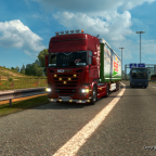 Das ist meine neuer "Roter" Scania R730 V8