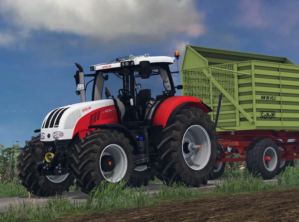 Steyr CVT 6230 + HW 80 Conow V5.2