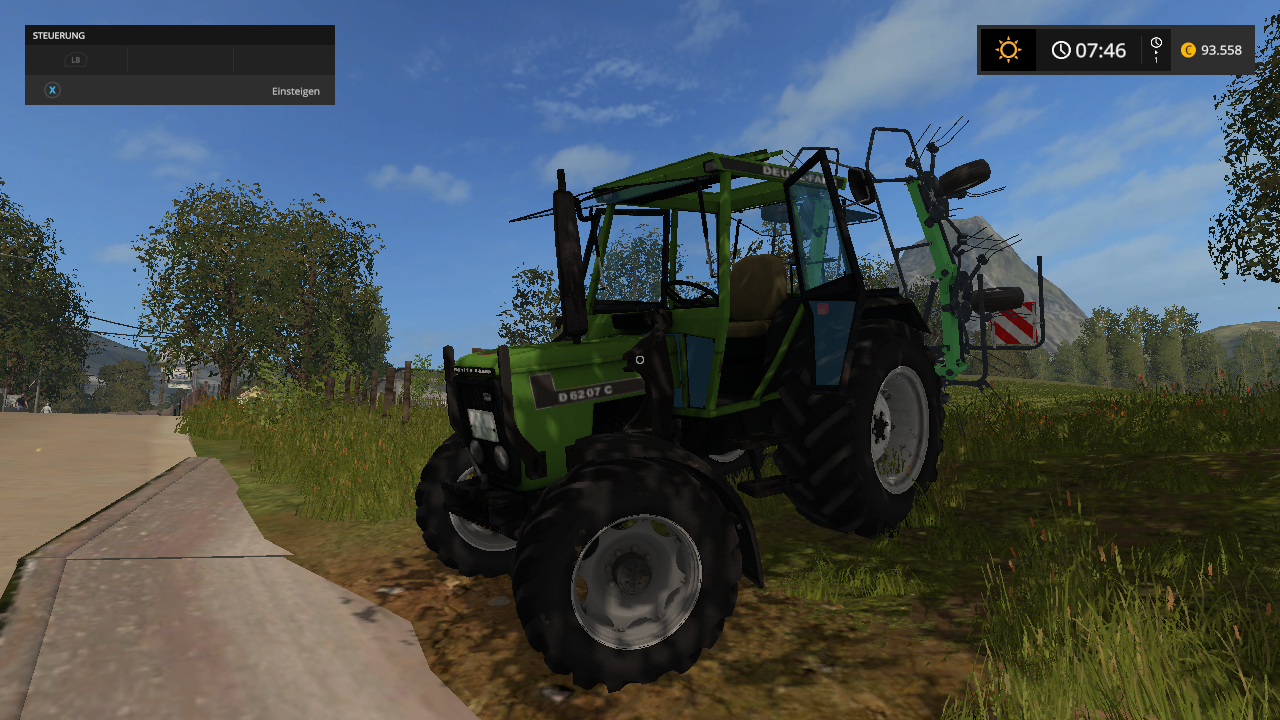 deutz traktoren bei der arbeit