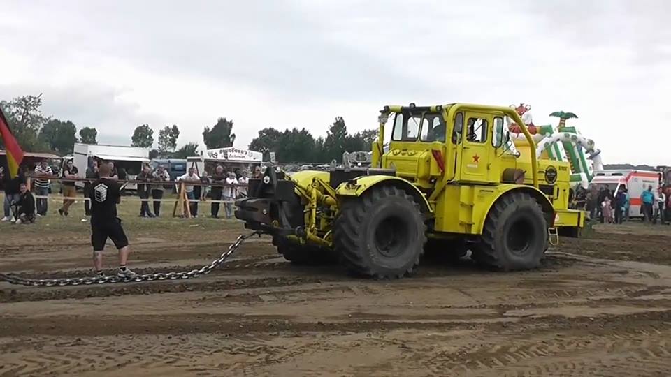 Jonas und sein Gelber Teufel Full Pull  Kirovets Power