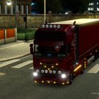 Das ist meine neuer "Roter" Scania R730 V8