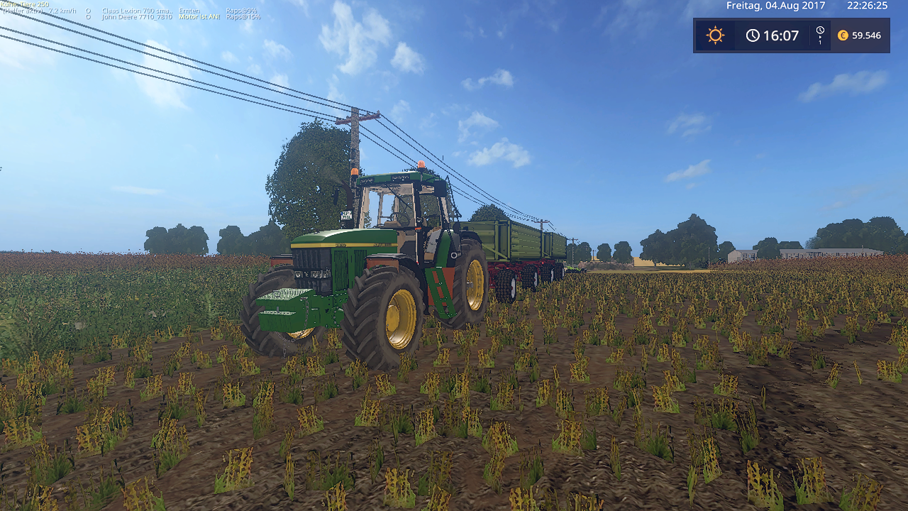 John Deere 7810 Power :)
