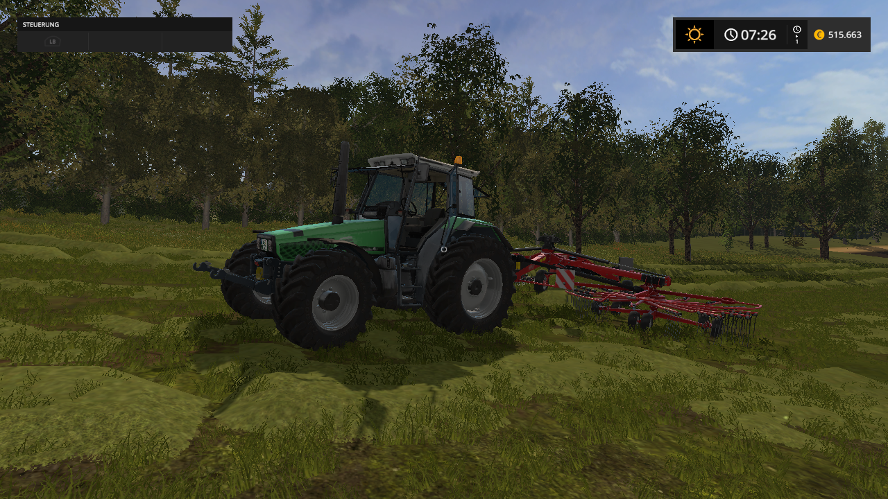deutz traktoren bei der arbeit
