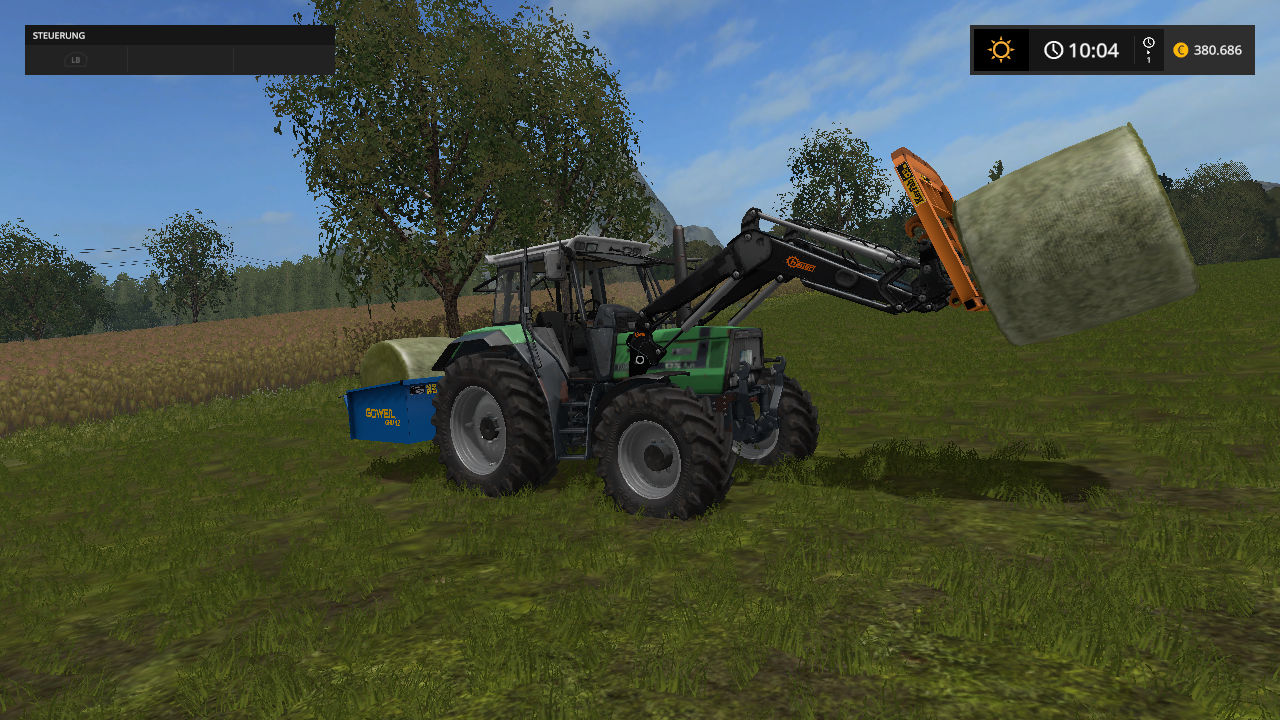 deutz traktoren bei der arbeit