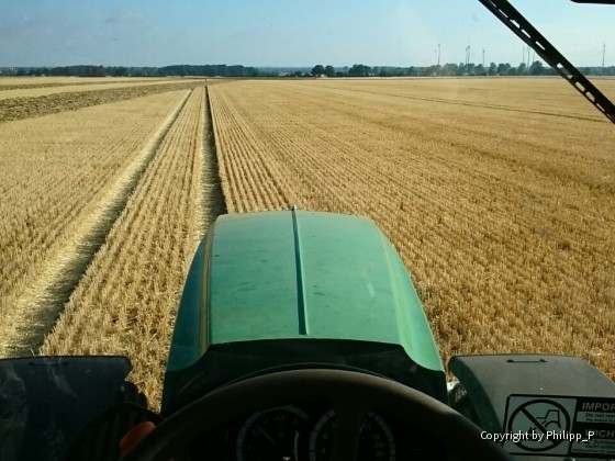 Stoppelumbruch mit 6210R und Kelly MPH9000 Kettenscheibenegge