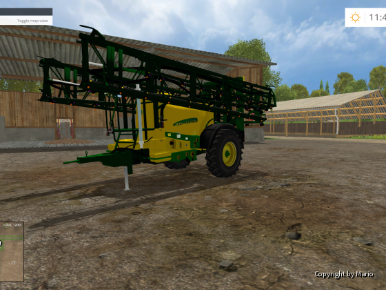 John Deere 840I spritze