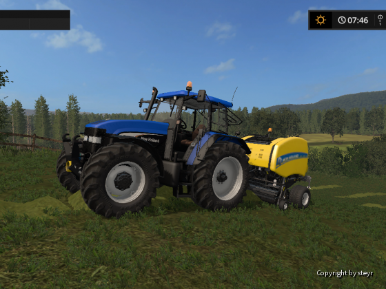 pressen mit new holland tm175