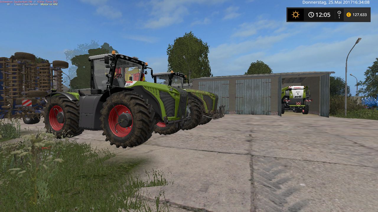 Claas Xerion 4000 und 5000 :D