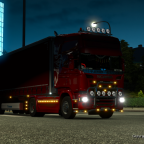 Das ist meine neuer "Roter" Scania R730 V8