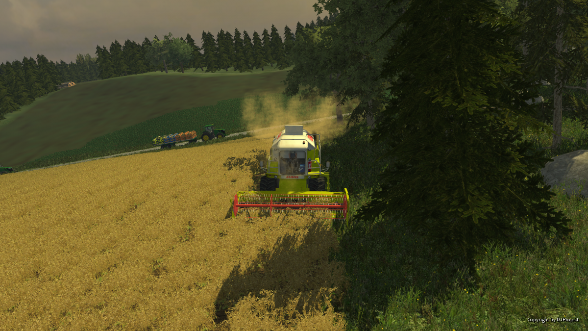 Claas am Arbeiten