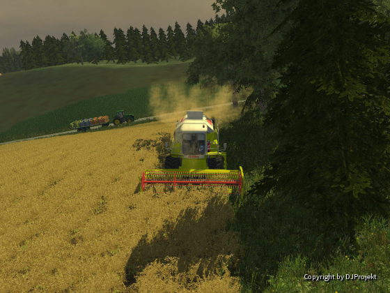 Claas am Arbeiten