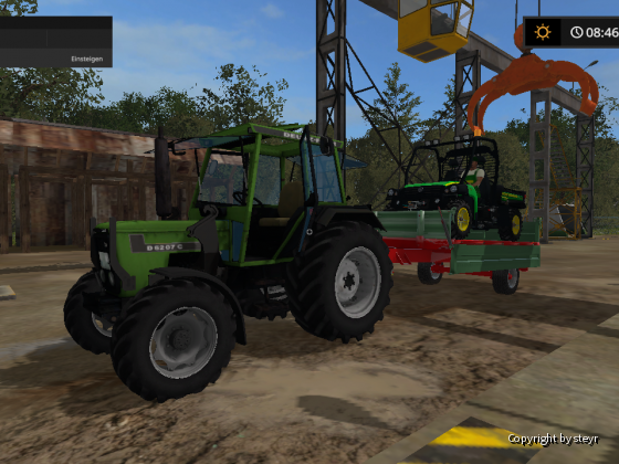 deutz traktoren bei der arbeit