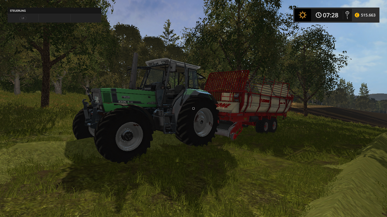 deutz traktoren bei der arbeit