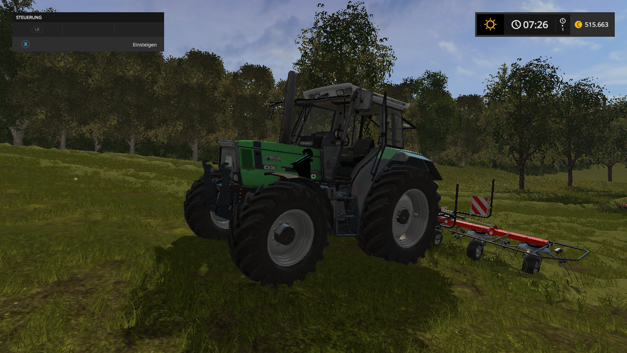 deutz traktoren bei der arbeit