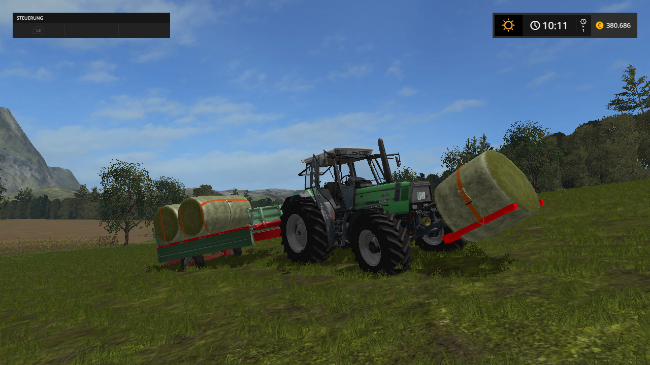 deutz traktoren bei der arbeit