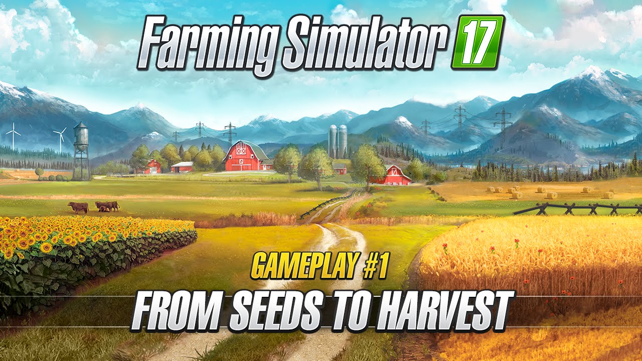 Farming Simulator 17 Gameplay #1  vom Säen zum Ernten